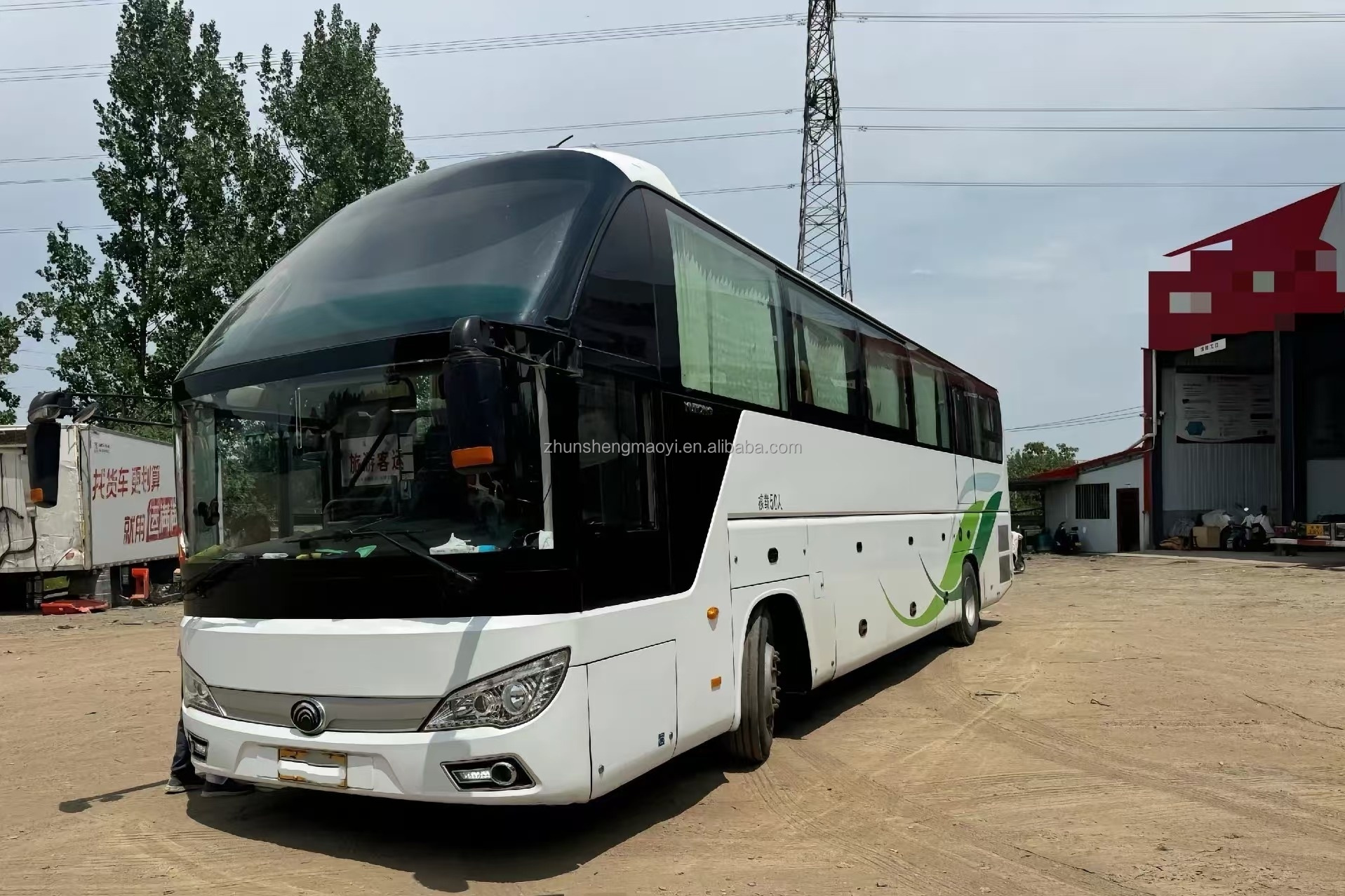 Diesel Manual Euro 5 RHD Steer > 50 Seats Used Buses With 6 - 8L Engine
