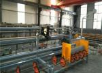 2 - 4 Mm Wire Mesh Making Machine , High Speed Garden Fence Making Equipment