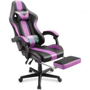 China Highly Durable Computer Gaming Chairs with Footrest for Adult Teens Metal Type Iron factory