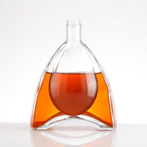 China RICH Customized 700ml 500ml Glass Bottle for Vodka Gin Whiskey Rum Industrial Beverage factory