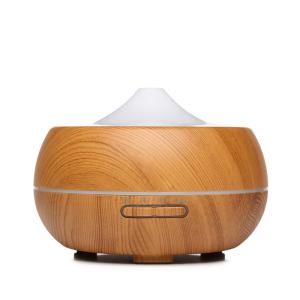 China Plastic Colorful Disinfectant Humidifier Essential Oil Lamp Wood Grain factory