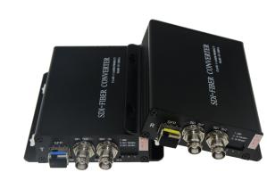 China RS485 Sdi To Vga Video To Fiber Converter DC5V 2A With 1310nm/1550nm Wavelenth factory