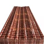 Grass Patterned Color Coated Steel Roof Sheet For Construction Site Fence