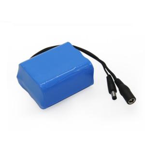 China MSDS 12V 5000mAh 18650 Battery Pack CC CV Lithium Ion Battery Pack factory