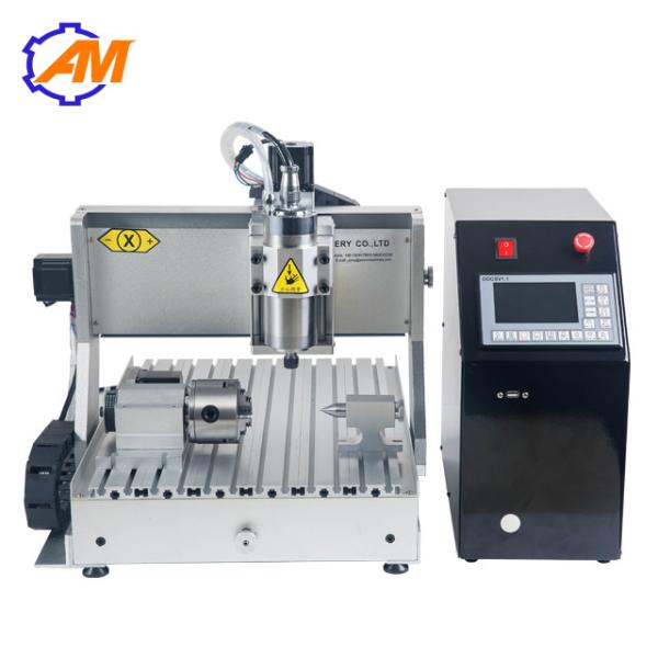 AMAN3040 mini cylinder copper engraving machine computer controlled wood carving