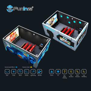 China 3D Screen Interactive Motion Race Simulator Games Customizable Color Shape factory
