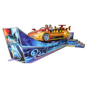China Theme Park Thrill Rides Flying Car Rated Load 10 Riders Movable Type factory