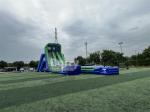 Custom Kid Party Game High 36x14x13m Tripod Giant Water Slide For Large Event