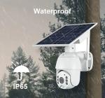 1080P 4MP 4G Solar Powered Security Camera IP PTZ With Battery