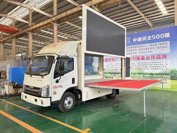 Foton 4X2 Mobile Led Truck Advertising Waterproof P4 P5 P6 Outdoor Vehicle Led