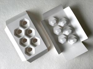 China RoHS Thermoformed Paper Trays Molded Pulp Packaging Recyclable factory