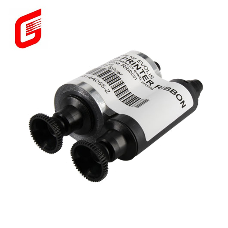 Compatible Evolis R2017 Silver Ribbon for Pebble Series Dualys 3 Securion Printer