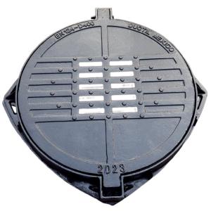 China Durable Ductile Iron Manhole Cover Circular EN124 D400 For Urban Utilities factory