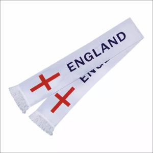 China Custom Logo Flag Print Scarf Rectangle Flag USA Saudi Scarf Flags factory