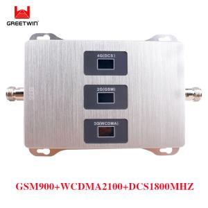 China SGS Tri Band Gsm Signal Booster 17dBm 1800MHz Extended factory