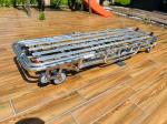 Aluminum Alloy Foldable Ambulance Stretcher Leg Adjustment For Transporting