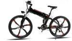 7 Speed 500w Folding Electric City Bike With Luggage Trunk