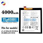 Black Rechargeable Battery 4000mAh for Alcatel 3V 2019 OT-5090Y 7071D A7 LTE