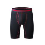 Athletic Fitness Sportswear Mens Boxer Briefs Underwear Long Leg Compression