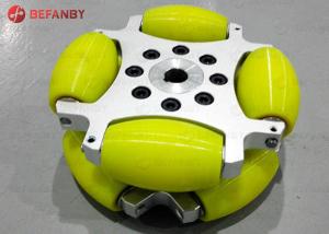 China Omnidirectional Industrial 100 Mm Mecanum Wheels For AGV factory