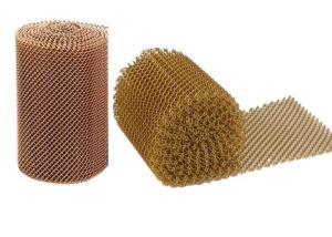China Architectural Cladding Metal Woven Metal Coil Drapery factory