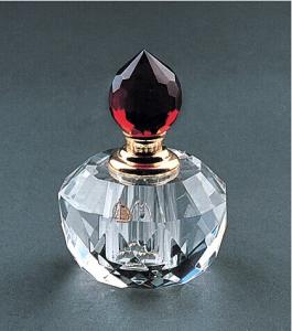 China Crystal Pretty Transparent Perfume Bottle factory