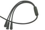 1 Year Warranty Electric Bike Spare Parts 3 In 1 Waterproof Connector