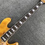 4 strings electric bass guitar,Factory custom Ash wood active electric pickup