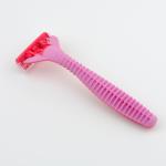 China Factory Custom Triple Blade Disposable Women Face Straight Razor