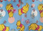 Cute Design Pattern Kids Cloth 150GSM Flannel Print Fabric