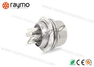 China 4 Pin Female Ideal Sensor Cable Connector High Dielectric Strength In Line Flex Body factory