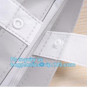 fashion custom pvc shopping bag with your logo, eco-friendly transparent