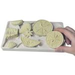 Personalized Silicone Baking Tools Set Fruit Pattern Fondant Mat Cake Decorating