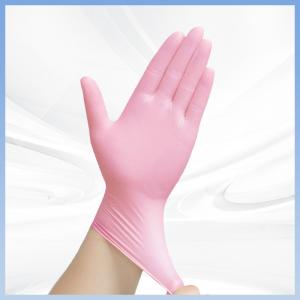 China Extra Strong Tensile Strength Synthetic Nitrile Gloves Oil Resistance factory