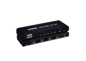 China HD HDMI Splitter 1X4 4 Port Hub Repeater Amplifier factory