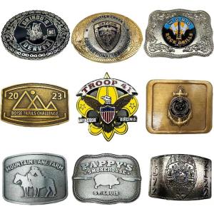 China Customized Blank Belt Buckles Solid Brass Mens Woman Ladies factory