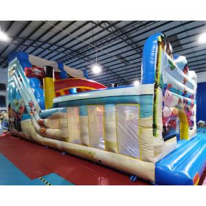 ODM Commercial Inflatable Slide Outdoor Bouncy Castle Obstacle Course