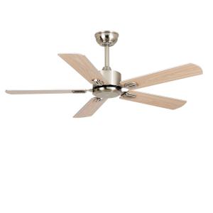 China Hot Sale Low Noise Pure Copper Dc Motor Stainless Steel BLDC Modern Ceiling Fan With Remote Control factory