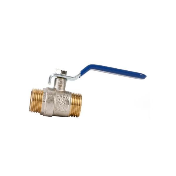 China Chrome Plated Brass Ball Valve Heatproof Practical Multi Scene factory