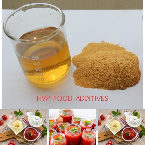 Soy Protein Food Additive For Sauce HVP Hydrolyzed Vegetable Protein Yellow