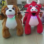 Hansel Family ride on toys battery powered plush animal electric scooter