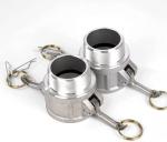 Stainless Steel 301/304/316 Cam Groove Hose Fitting 2" Part B for Secure