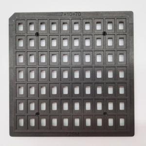 China Heat Resistant Waffle Pack Chip Trays Light Weight Corrosion Resistance factory
