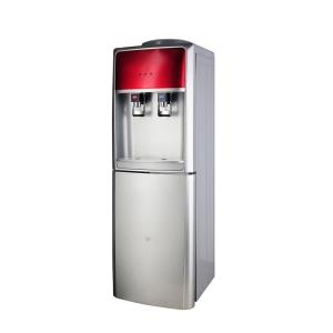 China Compressor / Electronic Cooling Office Water Dispenser With 16 Liter Storage Cabinet factory
