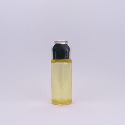 Electroplated Aluminum Dropper Bottle Head PETG Dropper Bottle 50ml For Skincare