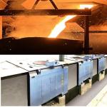 Quick Melting Time Iron Melting Furnace High Durability Throughout The Whole
