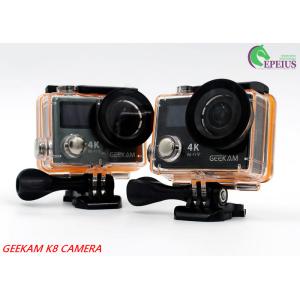 Waterproof 30 M Dual Screen Action Camera 17 0Degree 360 VR 4K With Continuous