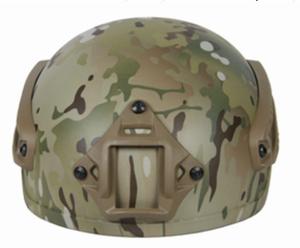 China Camo Tactical Combat Helmet Head Protection For Airsoft / Paintball Players factory