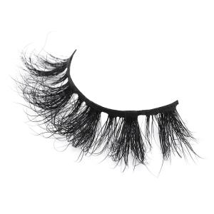 Handcrafted 18mm Natural 3D Mink Lashes With Invisible Clear Band