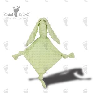 China Newborn Huggable Baby Comforter Toy Loveable Rabbit Square Comforter factory